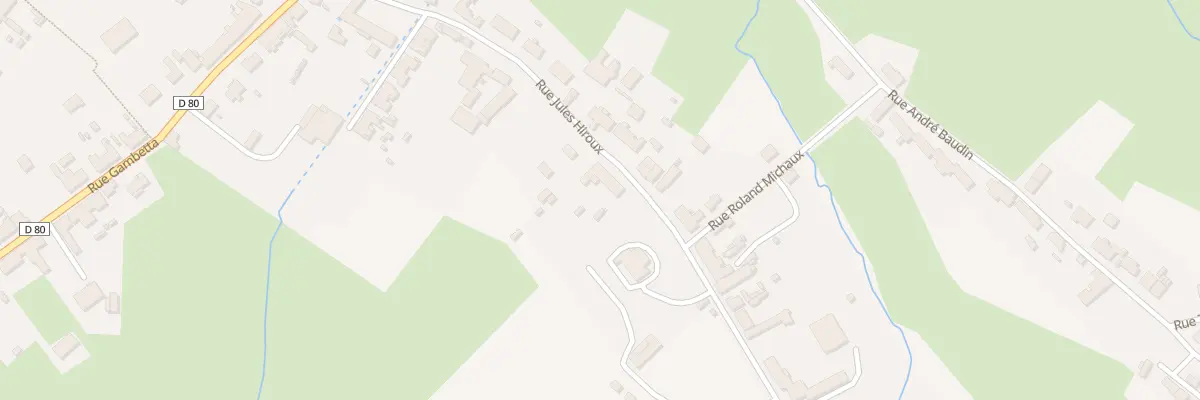 Plan du 48 Rue Jules Hiroux à Sains-du-Nord