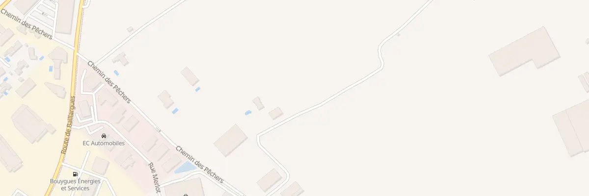 Plan du 563 Che des Pêchers à Mauguio