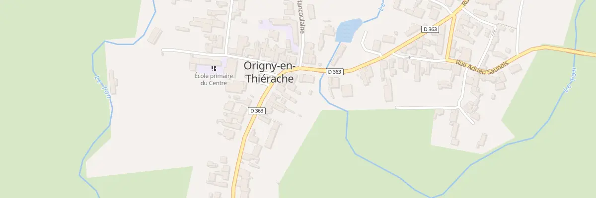 Plan du 3 Rue de Vervins à Origny-en-Thiérache