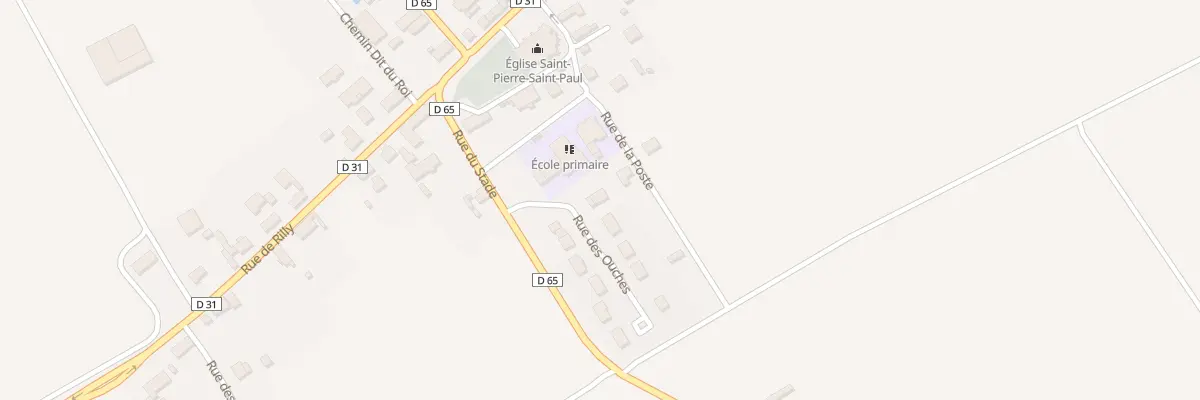 Plan du 1 Rue des Ouches aux Grandes-Chapelles
