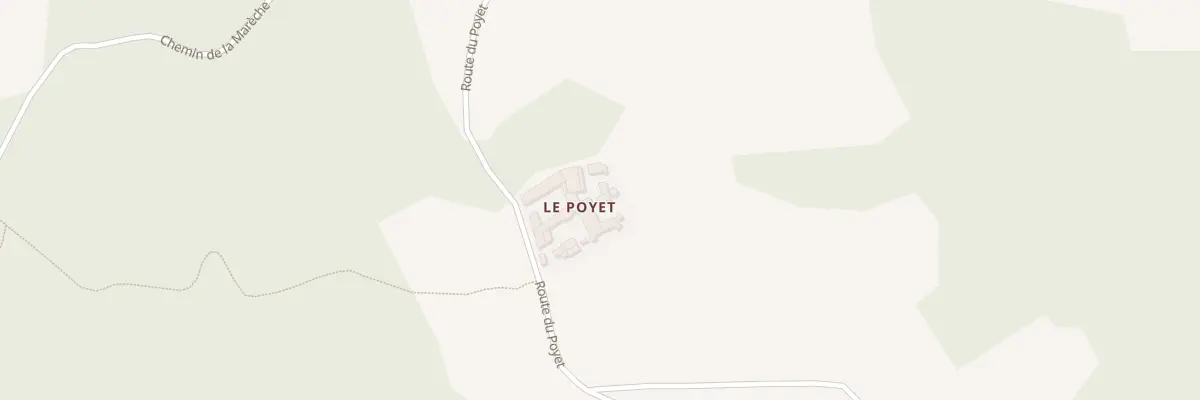 Plan du 1795 Rte du Poyet à Chazelles-sur-Lavieu