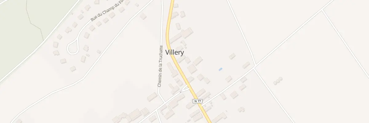 Plan du 19 Rte Nationale 77 à Villery