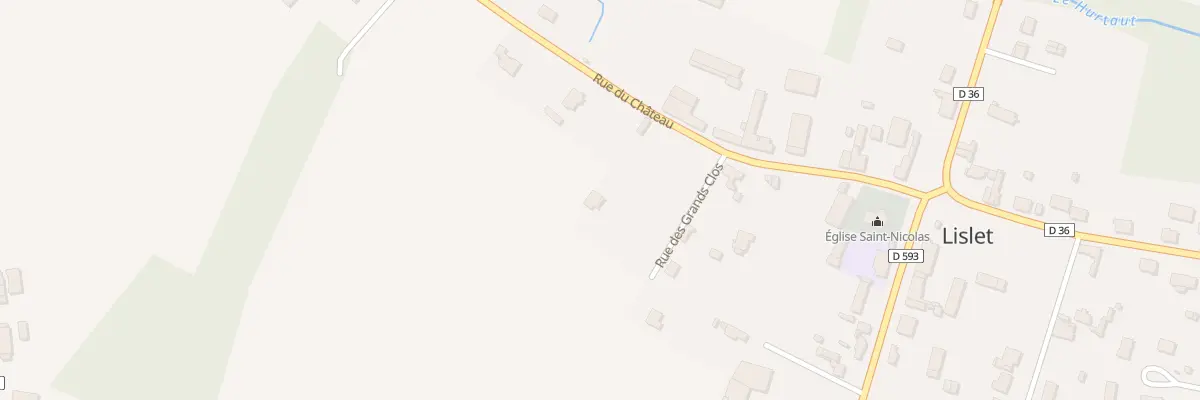 Plan du 4 Rue des Grands Clos à Lislet