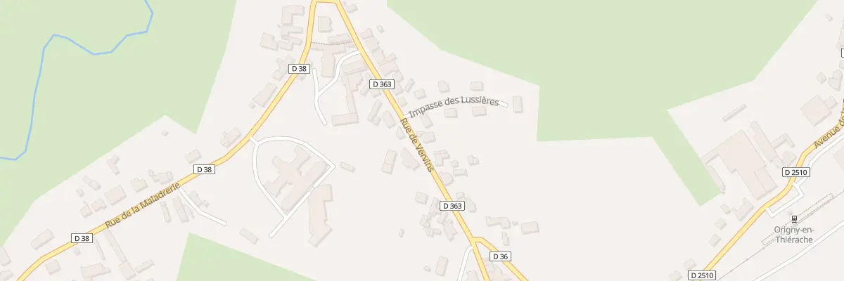 Plan du 53 Rue de Vervins à Origny-en-Thiérache
