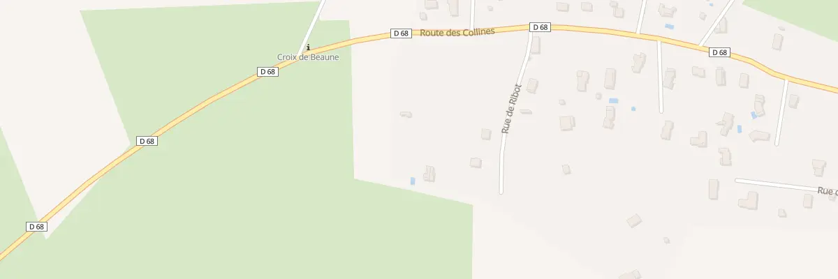 Plan du 198 Rue de Ribot à Arthun