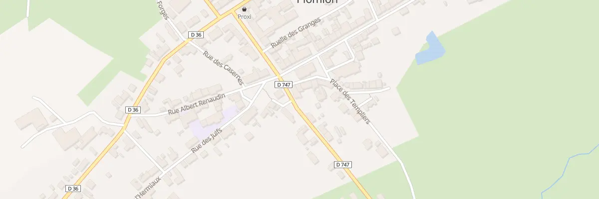Plan du 21 Pl de l’Eglise à Plomion