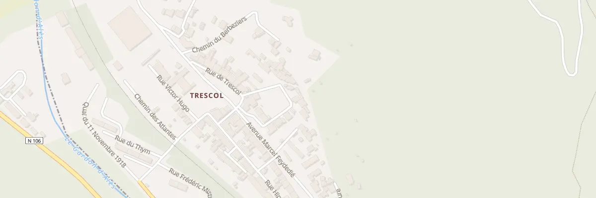 Plan du 14 Che des Fosses à La Grand-Combe