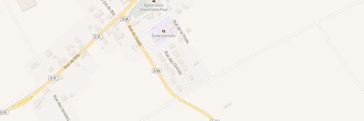 Plan du 5 Rue des Ouches aux Grandes-Chapelles
