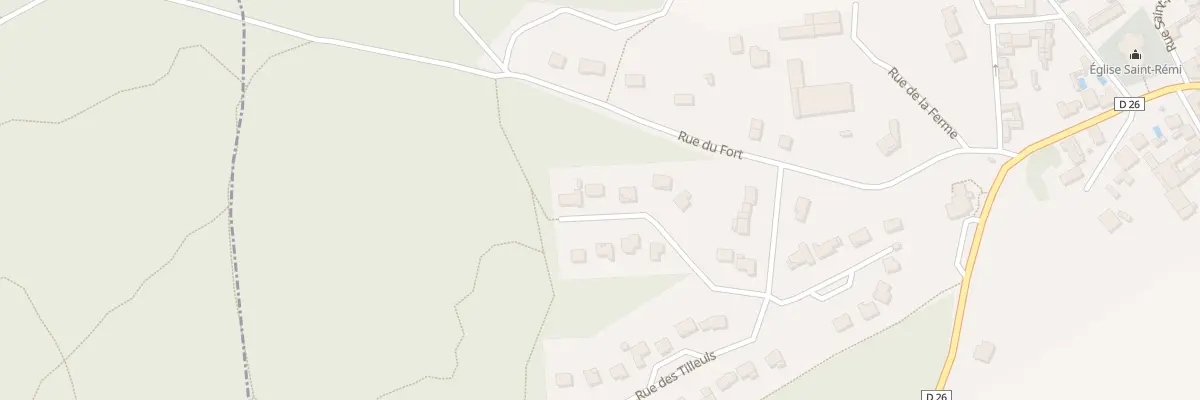 Plan du 12 All des Merisiers à Brimont