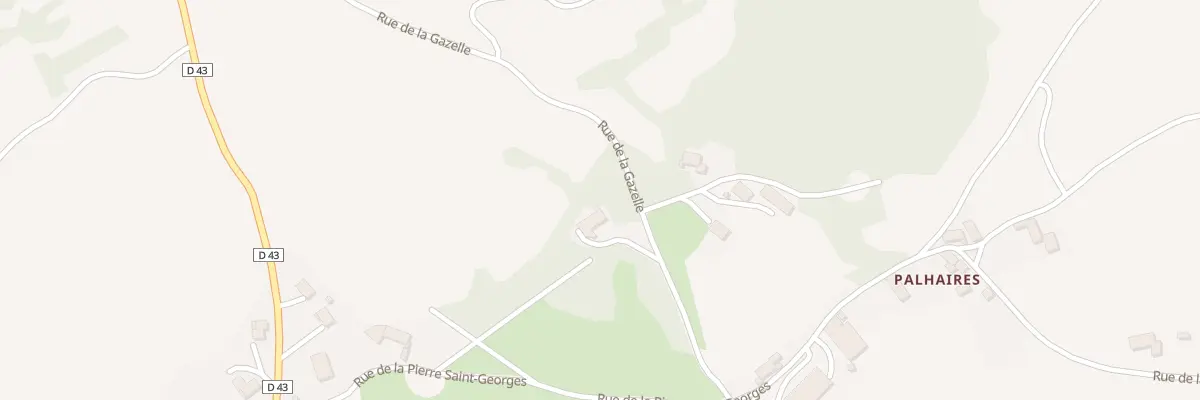 Plan du 18 Rue de la Gazelle à Saint-Étienne-Lardeyrol