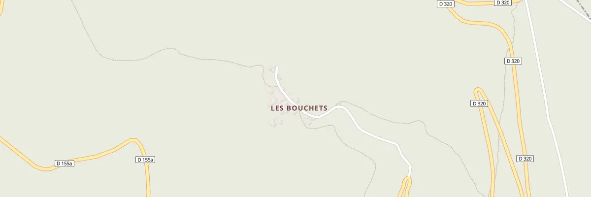 Plan du 5144 Les Bouchets à Aujac