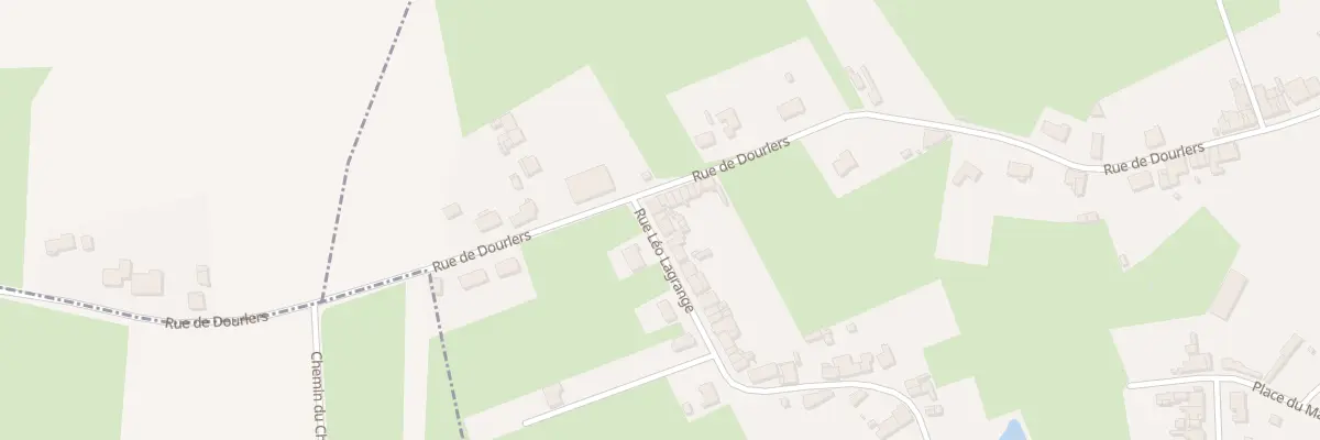 Plan du 71 Rue Léo Lagrange à Sars-Poteries
