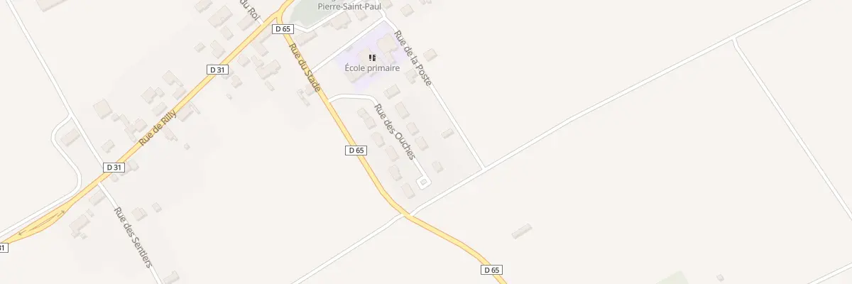 Plan du 7 Rue des Ouches aux Grandes-Chapelles