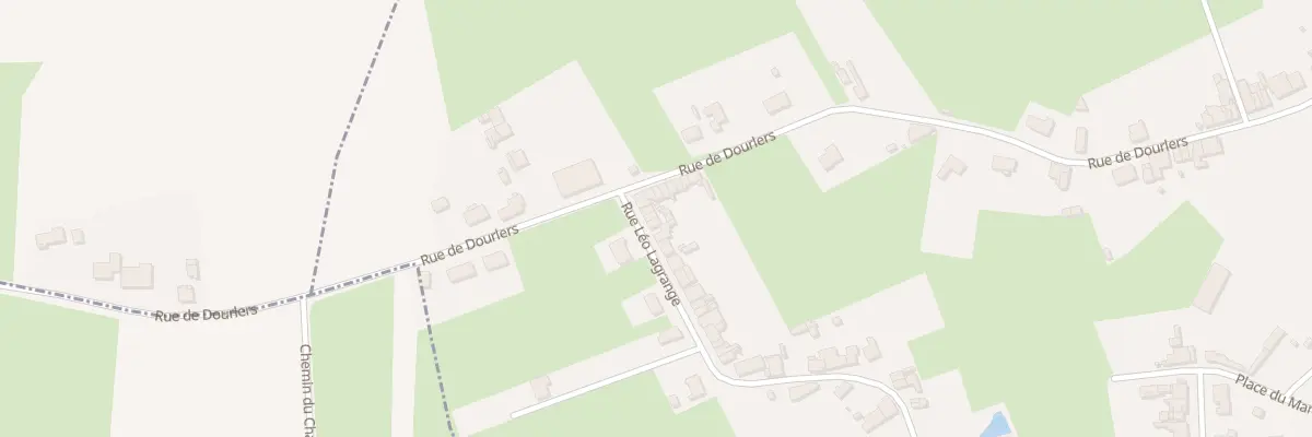 Plan du 69 Rue Léo Lagrange à Sars-Poteries