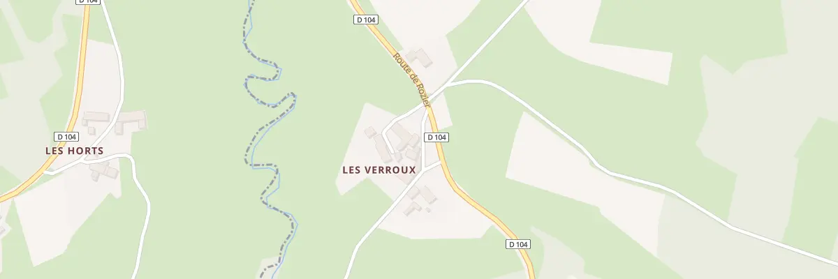 Plan du 126 Ham des Verroux à Merle-Leignec