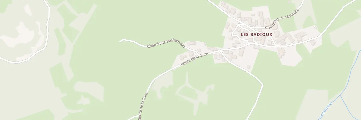 Plan du 5385 La Chambade à Laussonne