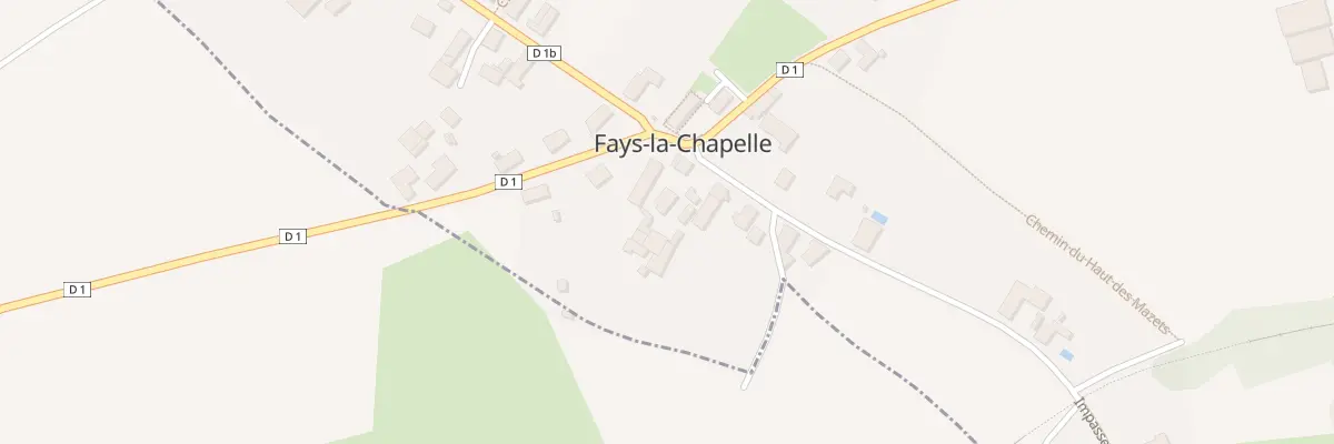 Plan du 4 Imp des Quatre Vents à Fays-la-Chapelle