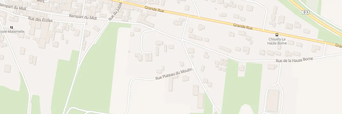 Plan du 16 Rue du Moulin à Chouilly