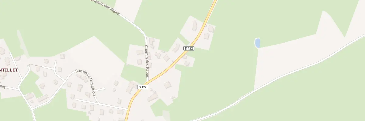 Plan du 12 Rue de Marcigny à Melay