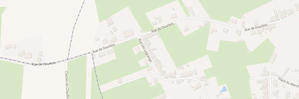 Plan du 63 Rue Léo Lagrange à Sars-Poteries