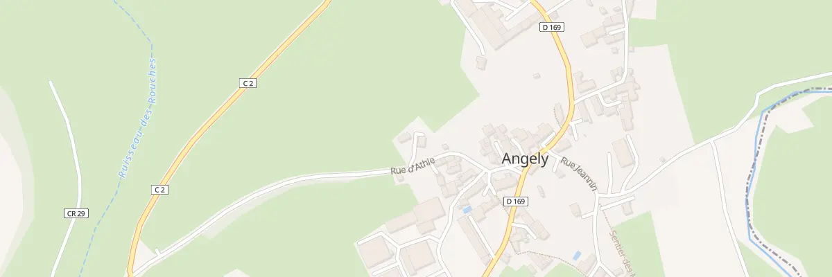 Plan du 2 Rue d’Athie à Angely