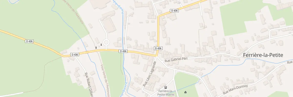 Plan du 8 Rue du Lieutenant Boucly à Ferrière-la-Petite