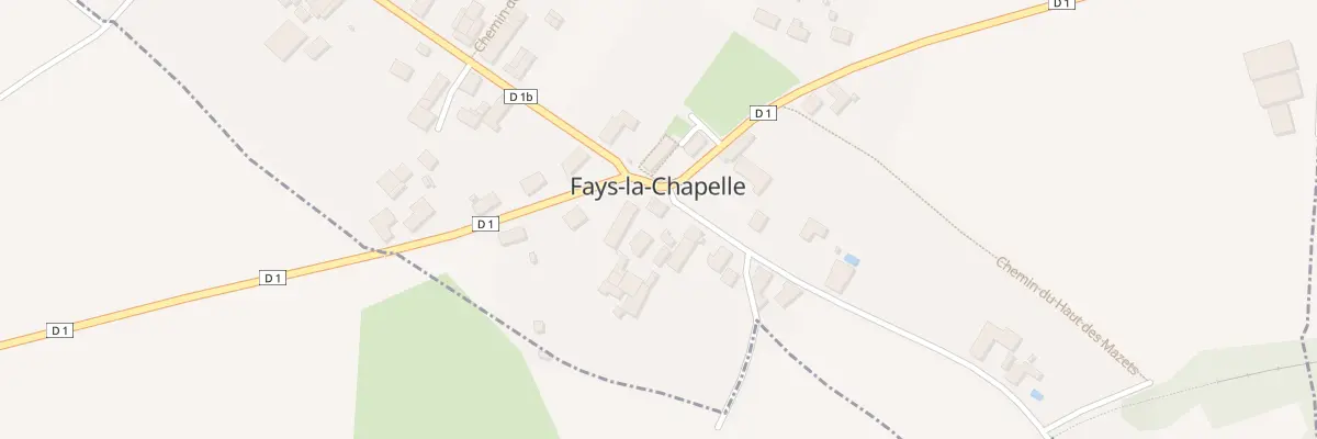 Plan du 2 Imp des Quatre Vents à Fays-la-Chapelle