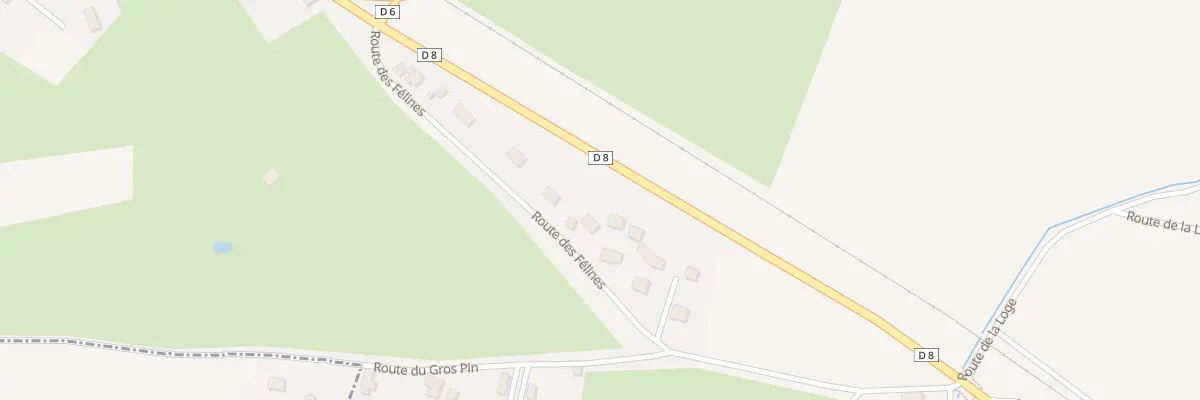 Plan du 25 Rte des Félines à Trelins
