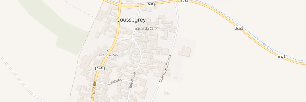 Plan du 26 Rue Neuve à Coussegrey