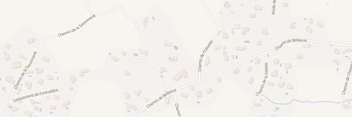 Plan du 320 Che de l’Olivette à Massillargues-Attuech
