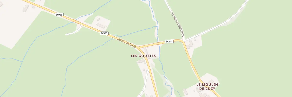 Plan du 5059 Le Moulin de Cuzy à Cuzy