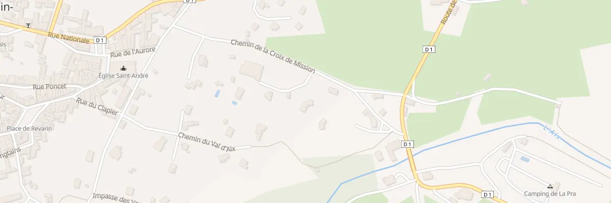 Plan du 270 Che de la Croix de Mission à Saint-Germain-Laval