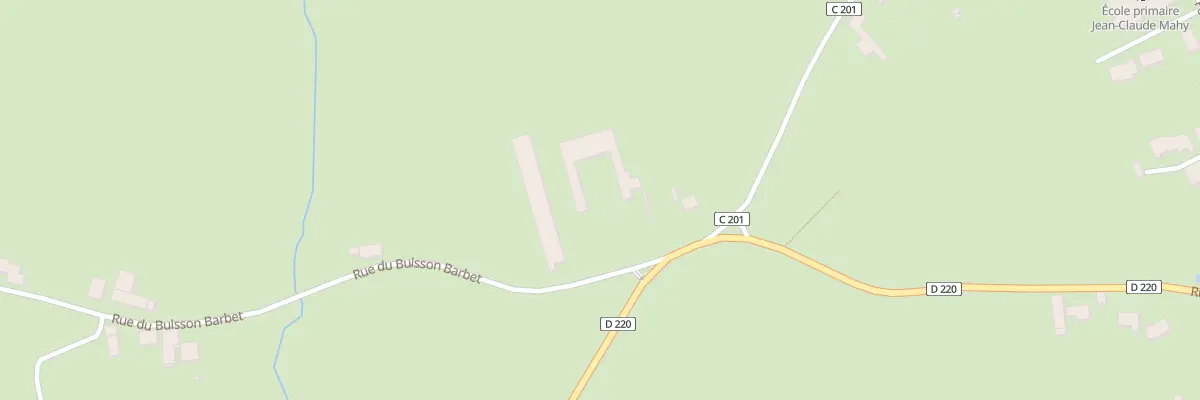 Plan du 2 Rue du Buisson Barbet à Féron