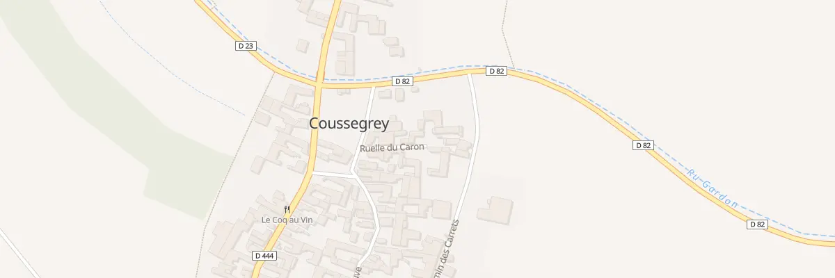Plan du 3 Rle du Caron à Coussegrey