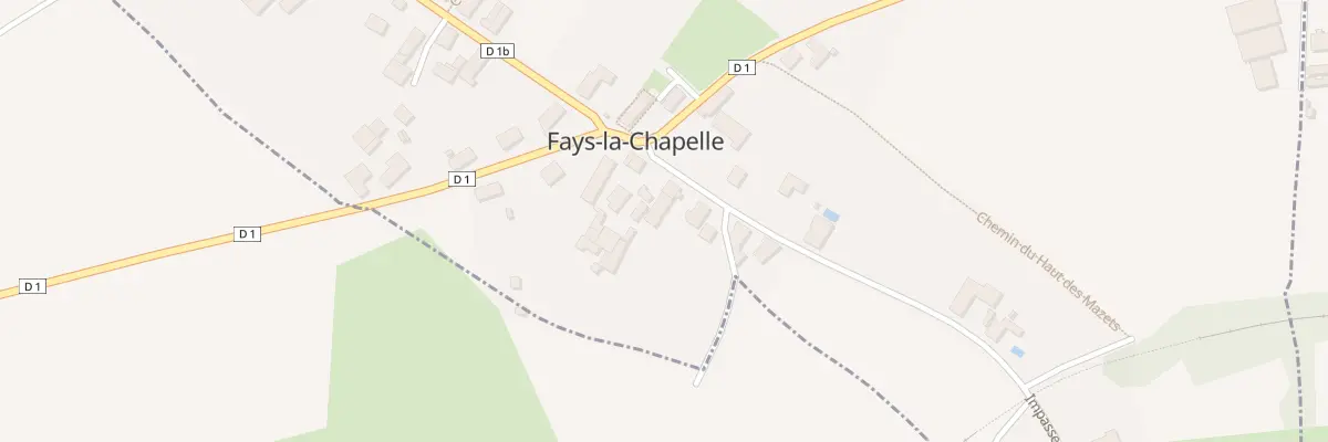 Plan du 8 Imp des Quatre Vents à Fays-la-Chapelle