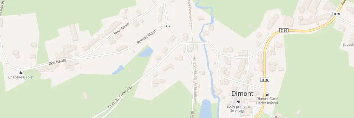 Plan du 5 Rte de Wattignies à Dimont