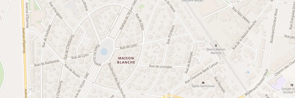 Plan du 42 Rue de la Seine Maritime à Reims