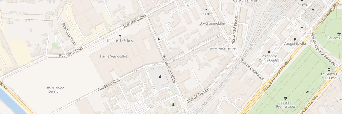 Plan du 40 Rue de Clairmarais à Reims