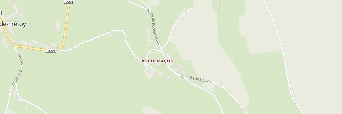 Plan du 8 Roche Maçon à Lavault-de-Frétoy