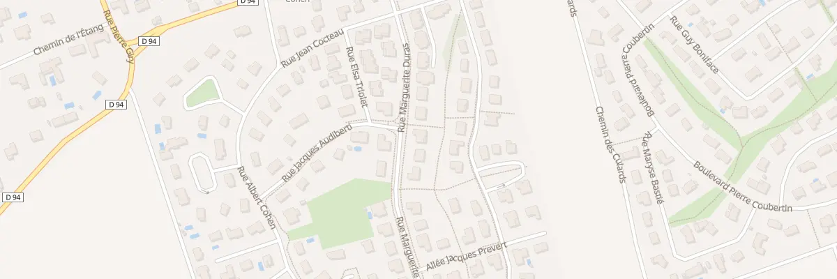 Plan du 14 Rue Marguerite Duras à La Rivière-de-Corps