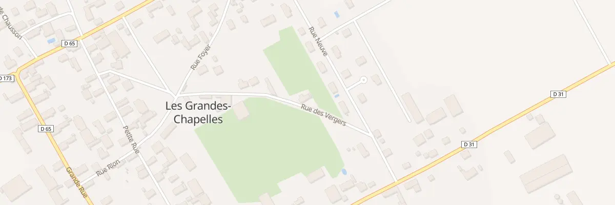 Plan du 17 Rue des Vergers aux Grandes-Chapelles