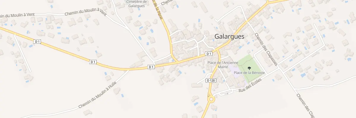 Plan du 5031 Le Village à Galargues
