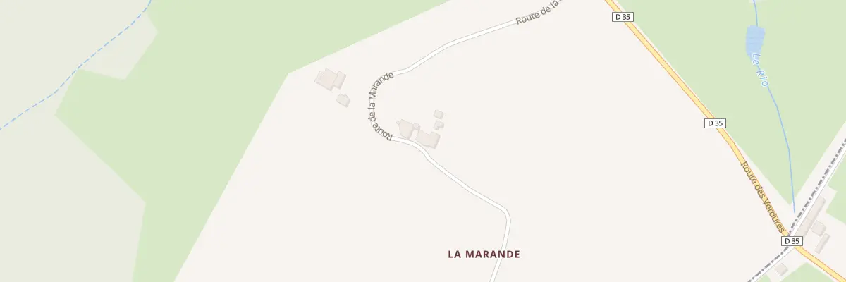 Plan du 2460 Rte de la Marande à Noailly