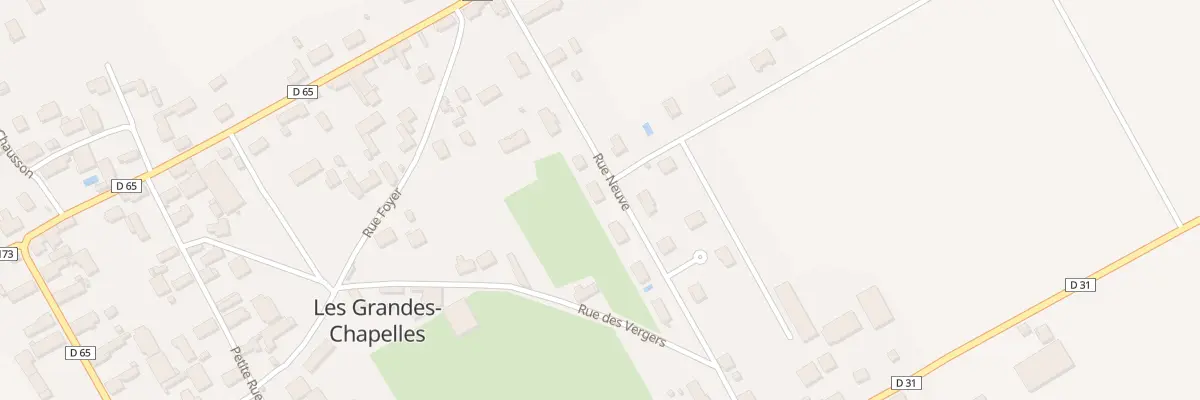 Plan du 13 Rue Neuve aux Grandes-Chapelles