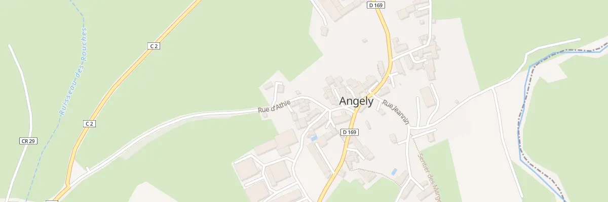 Plan du 1 Rue d’Athie à Angely