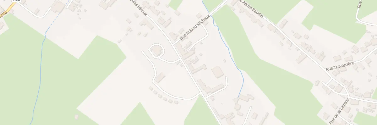 Plan du 61 Rue Jules Hiroux à Sains-du-Nord