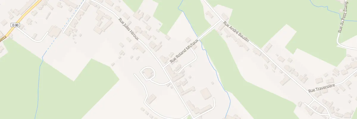 Plan du 45 Rue Jules Hiroux à Sains-du-Nord