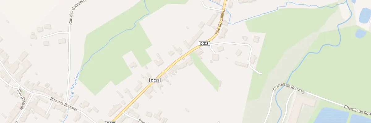 Plan du 40 Rue du Caillou à Villers-Sire-Nicole
