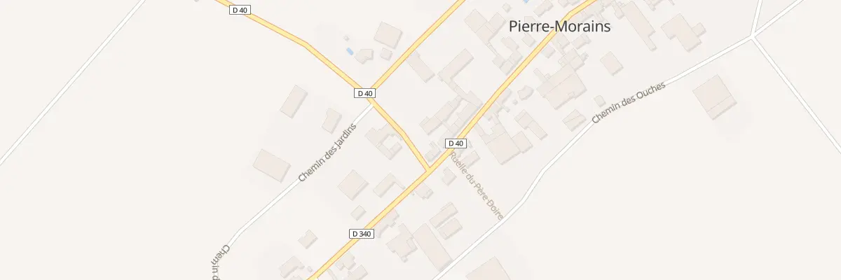 Plan du 2 Rue des Tilleuls à Pierre-Morains