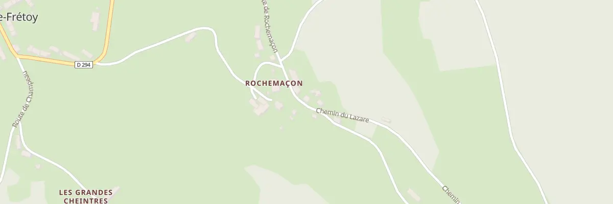 Plan du 6 Roche Maçon à Lavault-de-Frétoy